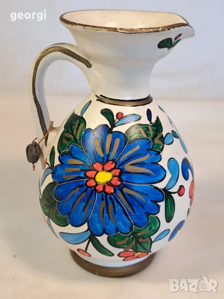 гръцка керамична кана 7/5, снимка 1