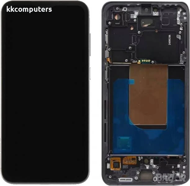 LCD Дисплей за Samsung SM-S721F S24 FE 5G 2024 / GH82-35848A / Тъч скрийн + рамка / Черен / Графит /, снимка 1
