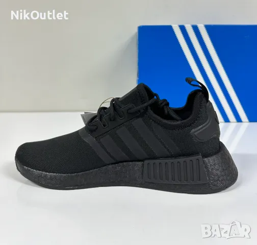 Adidas NMD R1 Core Black Grey, снимка 2 - Маратонки - 47504364