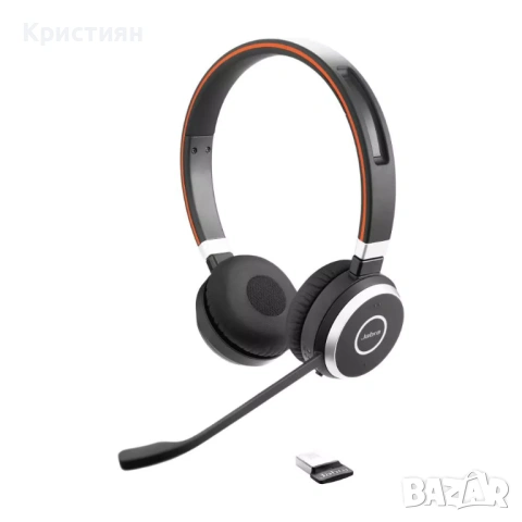 Безжични слушалки Jabra Evolve 65 TE