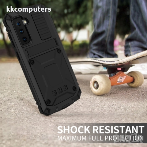 Samsung Galaxy S21 5G R-JUST Удароустойчив Калъф и Протектор, 45 лв,, снимка 13 - Калъфи, кейсове - 52818246