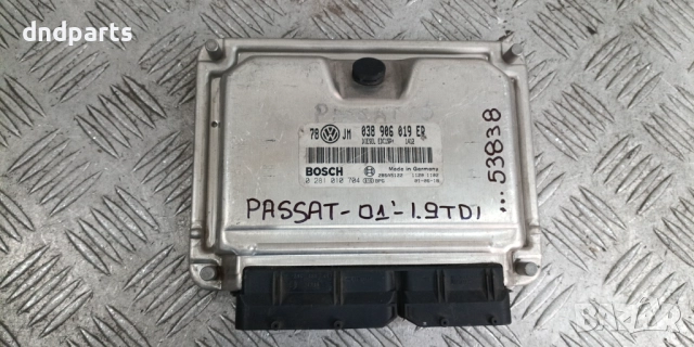 Компютър VW Passat 1.9TDI 2001г. 038906019ER 0281010704	