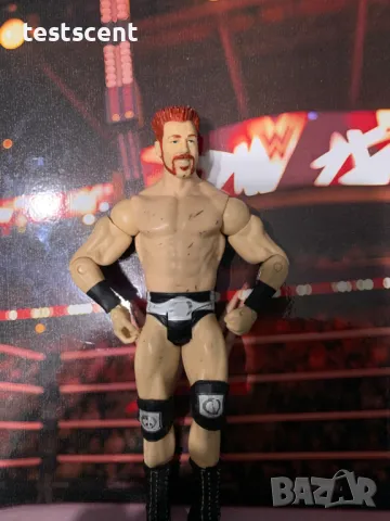 Екшън фигура WWE Sheamus Шеймъс Celtic Warrior Mattel Basic Series играчка figure BW used, снимка 6 - Колекции - 48507358