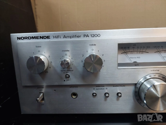 Усилвател Nordmende PA1200, снимка 2 - Ресийвъри, усилватели, смесителни пултове - 53152375