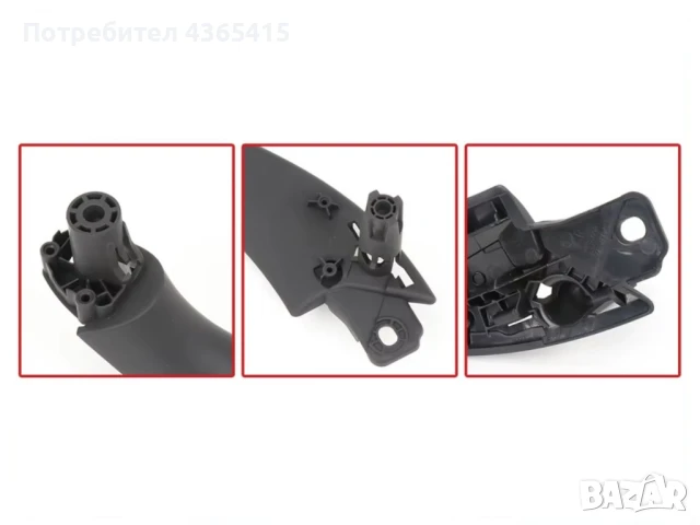 Вътрешна дръжка за BMW X3 G01 / G08 (2018-2024) / BMW X4 G02 (2018+) 51419109611, снимка 4 - Аксесоари и консумативи - 50684307