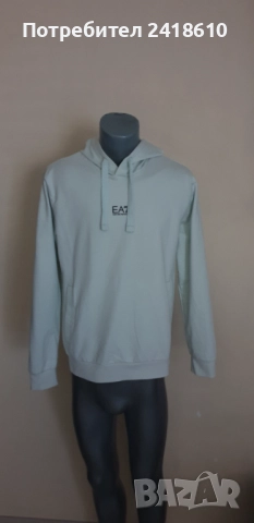 Emporio Armani EA7 Hoodie Mens Size M НОВО! ОРИГИНАЛ! Мъжко Горнище!, снимка 6 - Суичъри - 51800880