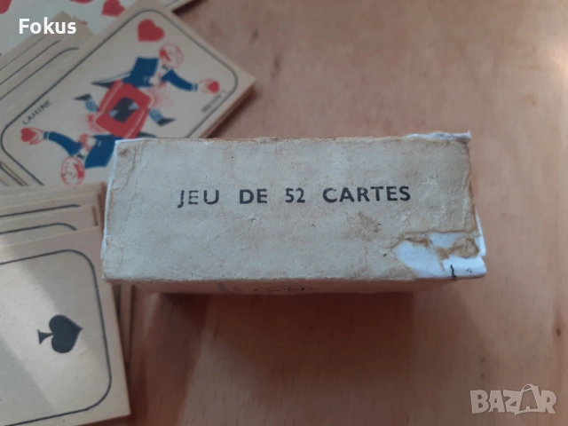 Стари мини колекционерски карти за игра TRIBOULET MONACO, снимка 4 - Антикварни и старинни предмети - 53275503