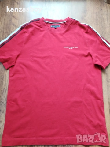 Tommy Hilfiger - страхотна мъжка тениска L КАТО НОВА, снимка 6 - Тениски - 53864678