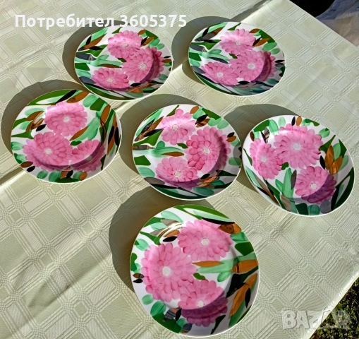 Сервиз за чай,руски порцелан от Дулево, снимка 6 - Антикварни и старинни предмети - 52942456