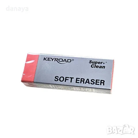 5142 Ученическа гумичка Keyroad Metallic Soft eraser, снимка 3 - Ученически пособия, канцеларски материали - 47049292