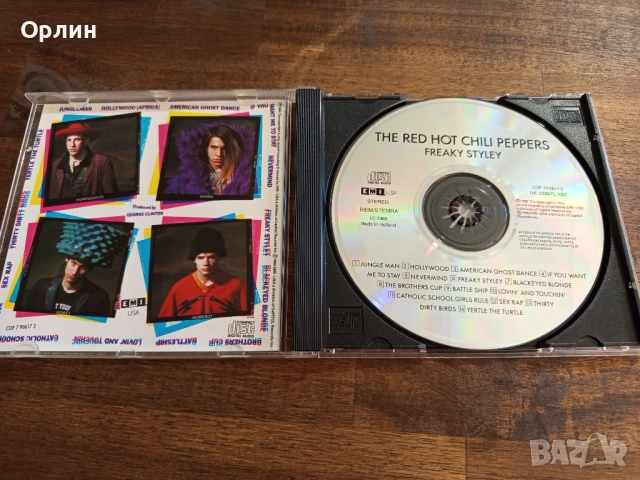 red hot chili peppers - оригинален, снимка 3 - CD дискове - 51729522