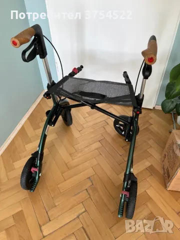 Saljol Carbon Rollator Карбонов Ролатор за възрастни хора / проходилка, снимка 9 - Ролатори - 47801293