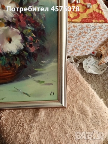красива картина  платно маслени бои, снимка 8 - Картини - 54111951