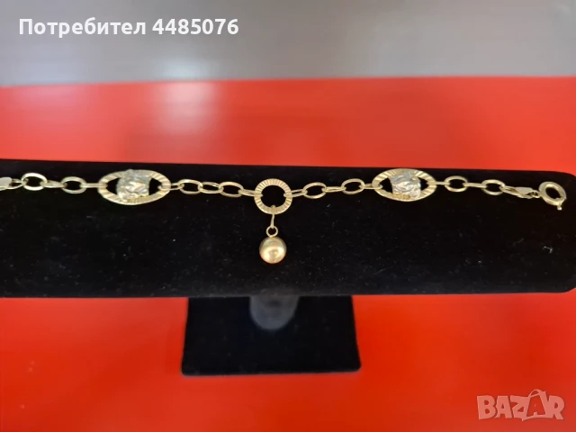 ДАМСКА ЗЛАТНА ГРИВНА ВЕРСАЧЕ 14К.