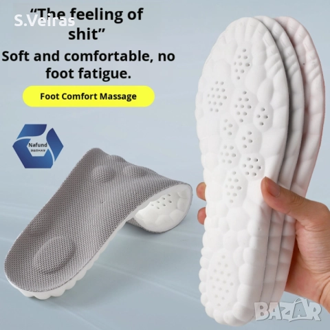 Комфортни стелки за Обувки от PU, Aнтибактериални и дишащи, снимка 2 - Други - 52009039