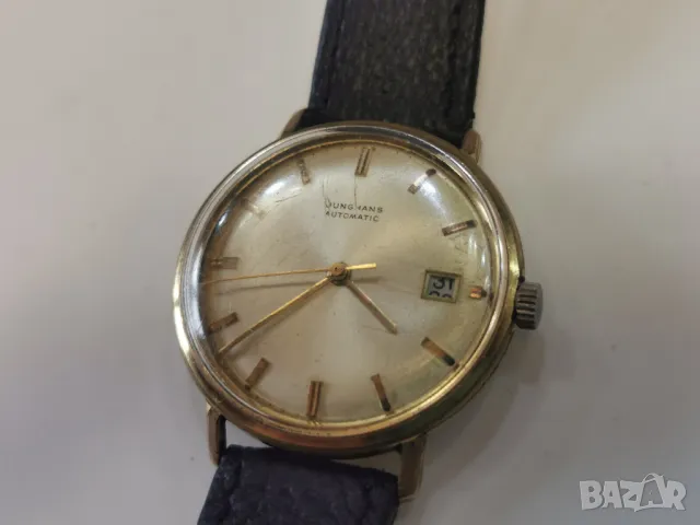 ПОЗЛАТЕН JUNGHANS AUTOMATIC 651, снимка 2 - Мъжки - 49430446