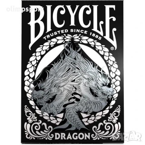 Карти за игра Bicycle Black Dragon 