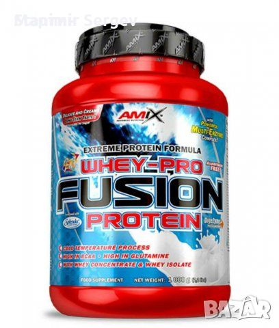 ТОП Протеин - AMIX Whey Pure Fusion - 1.000кг, снимка 1 - Хранителни добавки - 46714924