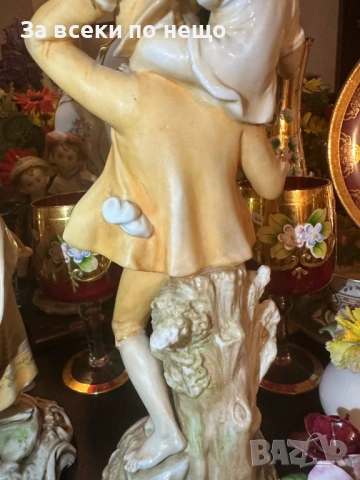 Volkstedt Germany  Richard Eckert & Co. Circa 1894 - “Семейството” Код P2012, снимка 2 - Декорация за дома - 53936745