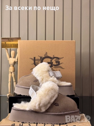 UGG Дамски Меки И Топли Чехли ЮДЖИДЖИ - Налични Различни Цветове Код E1054, снимка 11 - Чехли - 52172671