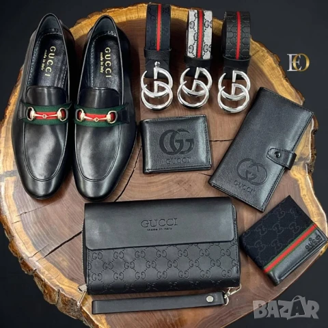 мокасини от естествена кожа gucci , снимка 2 - Мокасини - 51390063