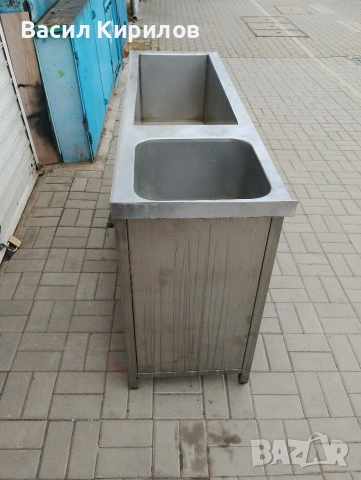 Мивка от неръждаема стомана за цехове заведения и др 