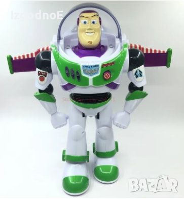 Disney Toy Story Buzz Lightyear Голям интерактивен Баз, снимка 2 - Фигурки - 45296501