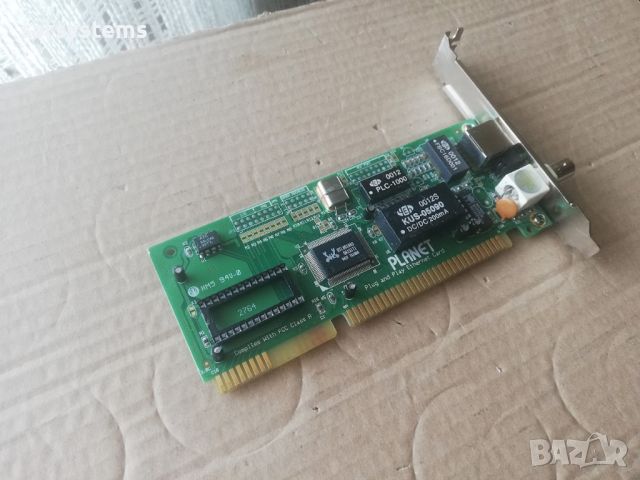 Planet ENW-2400P-2T V2.0 16-bit ISA Network Adapter NIC Card, снимка 4 - Мрежови адаптери - 46460493