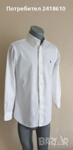 POLO Ralph Lauren Slim Fit  Cotton Mens Size M /15/32/33 ОРИГИНАЛ! НОВО! Мъжка Риза!, снимка 4 - Ризи - 46010290