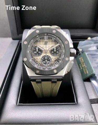 Audemars Piguet Royal Oak Offshore Chronograph 43mm Rose Gold Black Dial Ceramic Различни Варианти, снимка 15 - Мъжки - 52997470