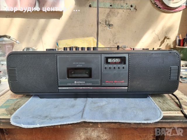 Hitachi trk-650e stereo radio cassette recorder, снимка 8 - Радиокасетофони, транзистори - 45402825