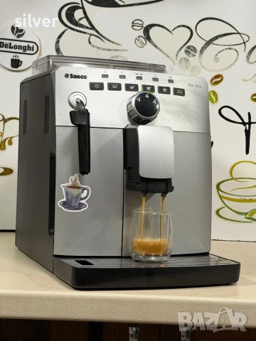 Кафемашина кафе автомат Saeco İntuita с гаранция, снимка 3 - Кафемашини - 53613639