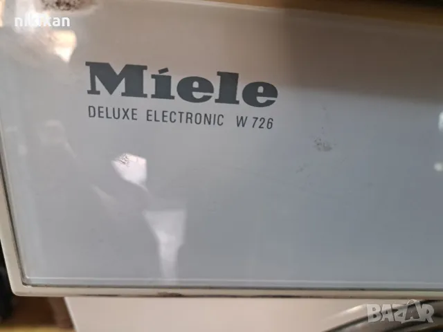пералня MIELE Deluxe electronic W726 , снимка 3 - Перални - 49919909