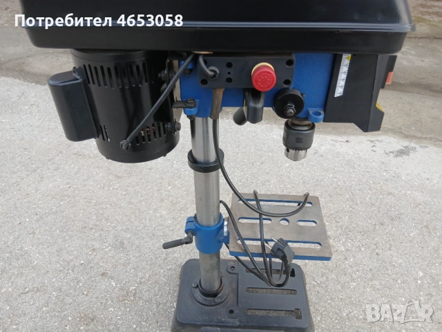 Настолна бормашина Scheppach DP16SL /проблем с шпиндела/, снимка 6 - Бормашини - 54083837