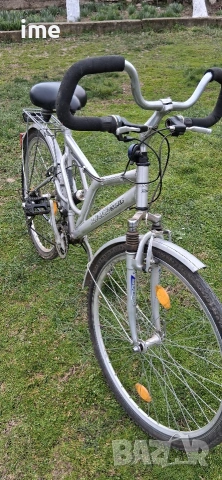 Велосипед НОМЕР 33. Fuscher AluBike. Алуминиева рамка. 28 цола, 21 скорости. 51 см от седалката..., снимка 9 - Велосипеди - 53906067