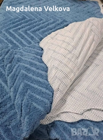 Шалтета с противоплъзгаща се основа , снимка 7 - Покривки за легло - 53310742