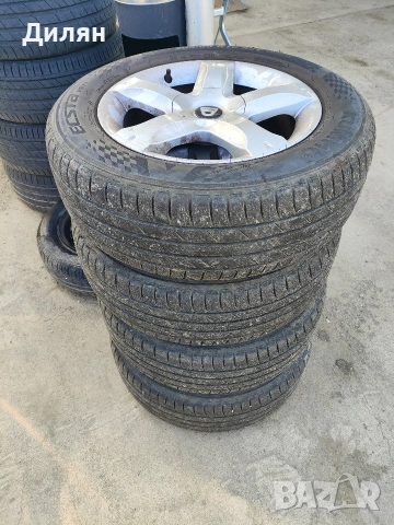 Джанти и гуми за Дачия Сандеро, снимка 2 - Гуми и джанти - 53743679