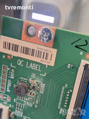 TCon BOARD,RSAG7.820.12570/ROH , за 50-инчов телевизор HISENSE Модел 50E7NQ , с дисплей JHD500H1U01-, снимка 3 - Части и Платки - 52184464