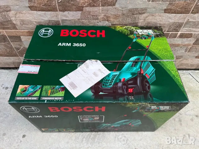 Ел. Косачка BOSCH ARM 3650 - ПЕРФЕКТНА !!!, снимка 9 - Градинска техника - 48589883