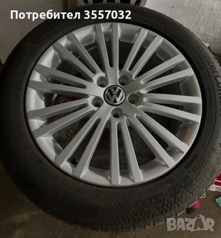Оригинални джанти VW 5x112 18”  Като нови ! Golf 5 R32 , снимка 3 - Гуми и джанти - 53759533