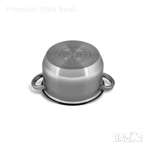 Комплект тенджери от неръждаема стомана , 10 части, Индукция, снимка 17 - Други - 53742446