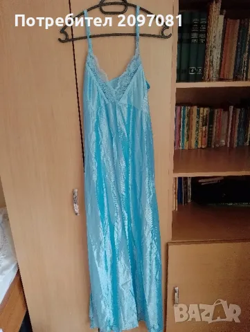 Дамски комплект нощница с халат, снимка 2 - Нощници - 50400566