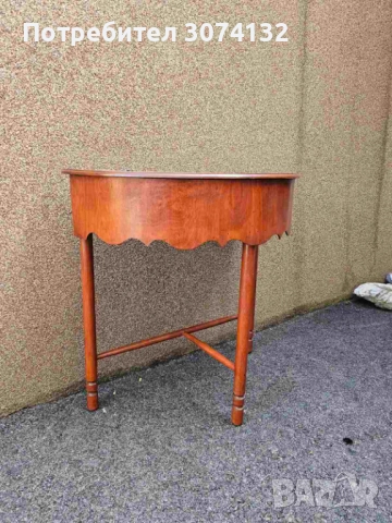 Английска конзола с ракличка, снимка 4 - Маси - 52256063