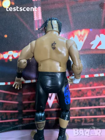 Екшън фигура WWE Umaga Умага Deluxe Aggression Series Умага Самоа Samoa jakks 2005 , снимка 9 - Колекции - 49511951