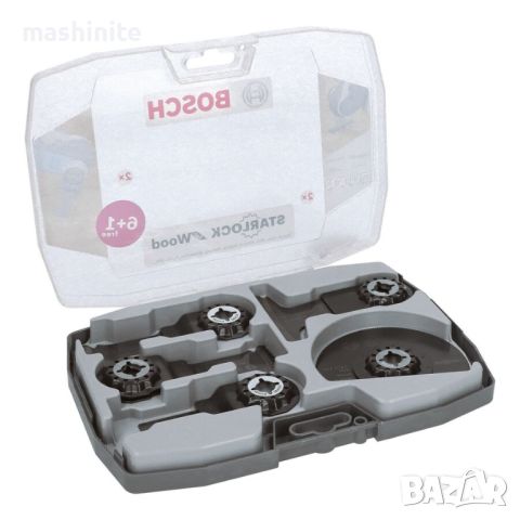 Комплект Starlock за дърво 7 бр Bosch, снимка 1 - Куфари с инструменти - 46317742