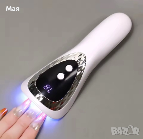 9 лева нова мини 18W LED UV лампа за гел лак. 