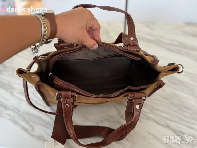 Дамски чанти от велур , снимка 6 - Чанти - 51668061