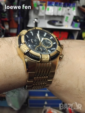 Swiss Ronda Invicta bolt 25867 и Един Як Правоъгълен Diesel, снимка 2 - Мъжки - 53972151