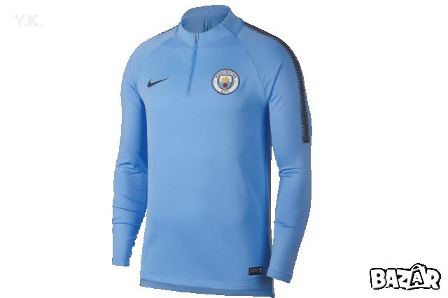 Оригинално мъжко горнище Nike Dri-Fit x F.C. Manchester City, снимка 5 - Спортни дрехи, екипи - 43280354