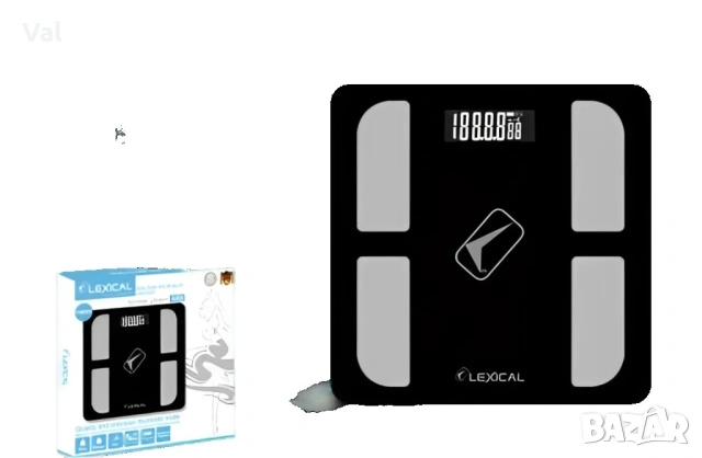 Електронен смарт кантар с bluetooth LBS-4370, снимка 4 - Електронни везни - 53847969
